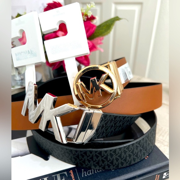 🤎🖤SET 2 BELTS MUCHAEL KORS🖤🤎